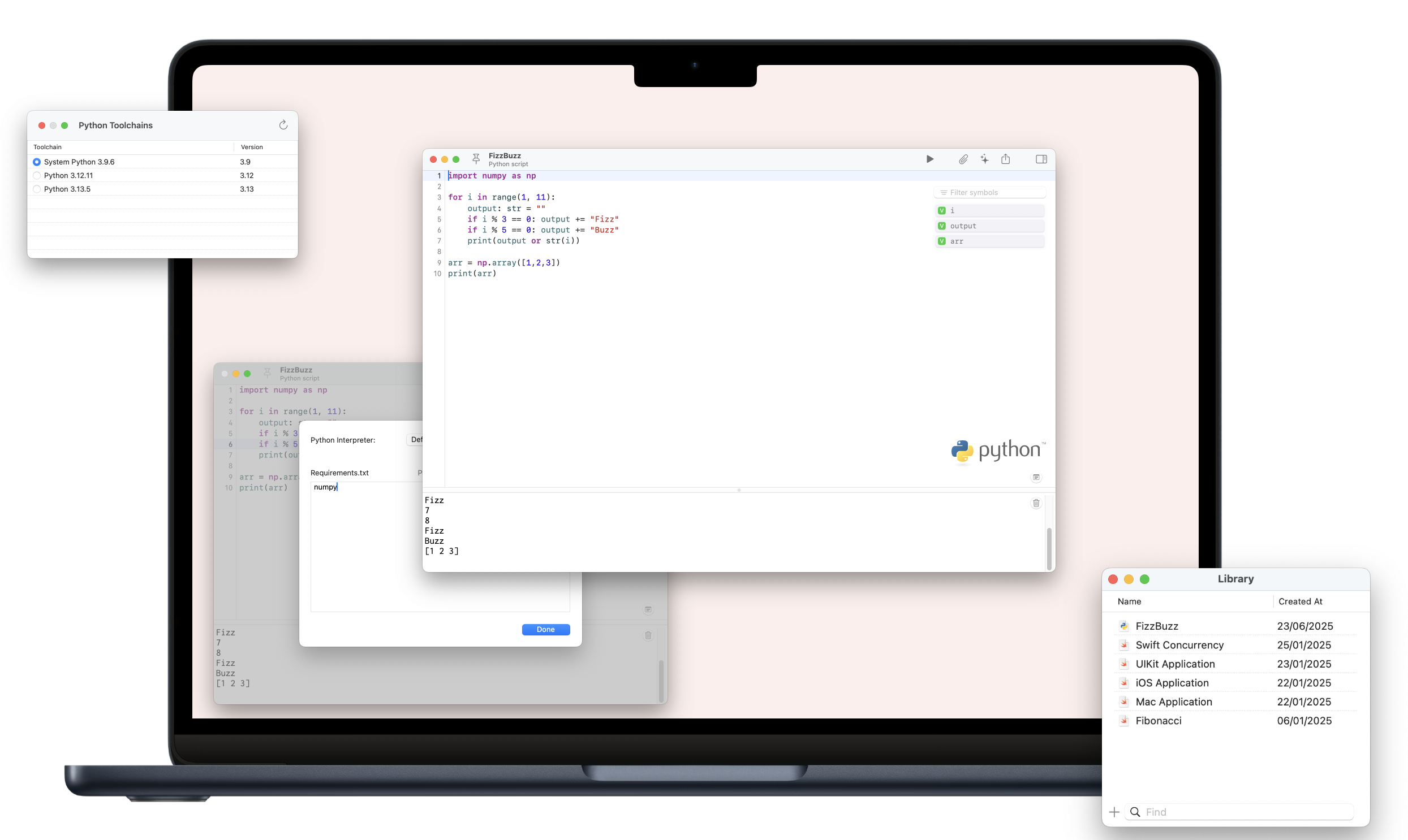 Python support in Notepad.exe